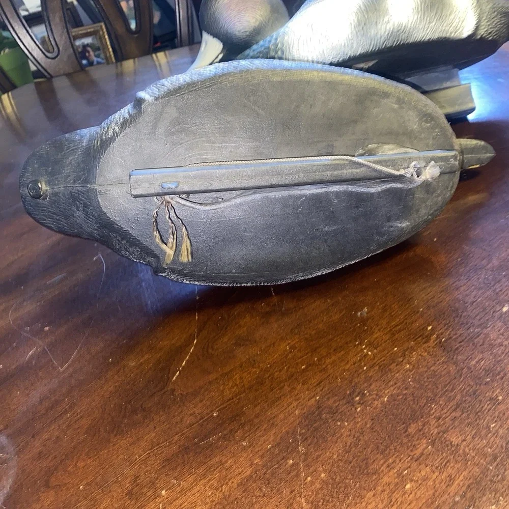 Vintage Flambeau Duck Decoy Male & Female Pair Mallard 14